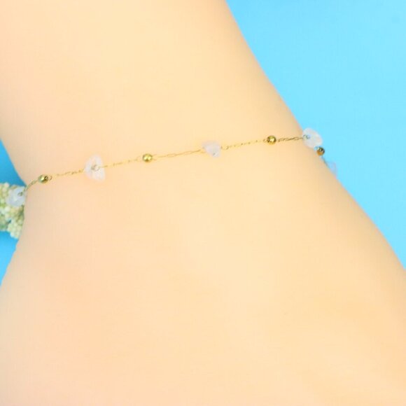 Elegant Handmade Anklet – Perfect for Women & Girls | Ideal Gift Option, DYC1730 - Picture 3 of 7